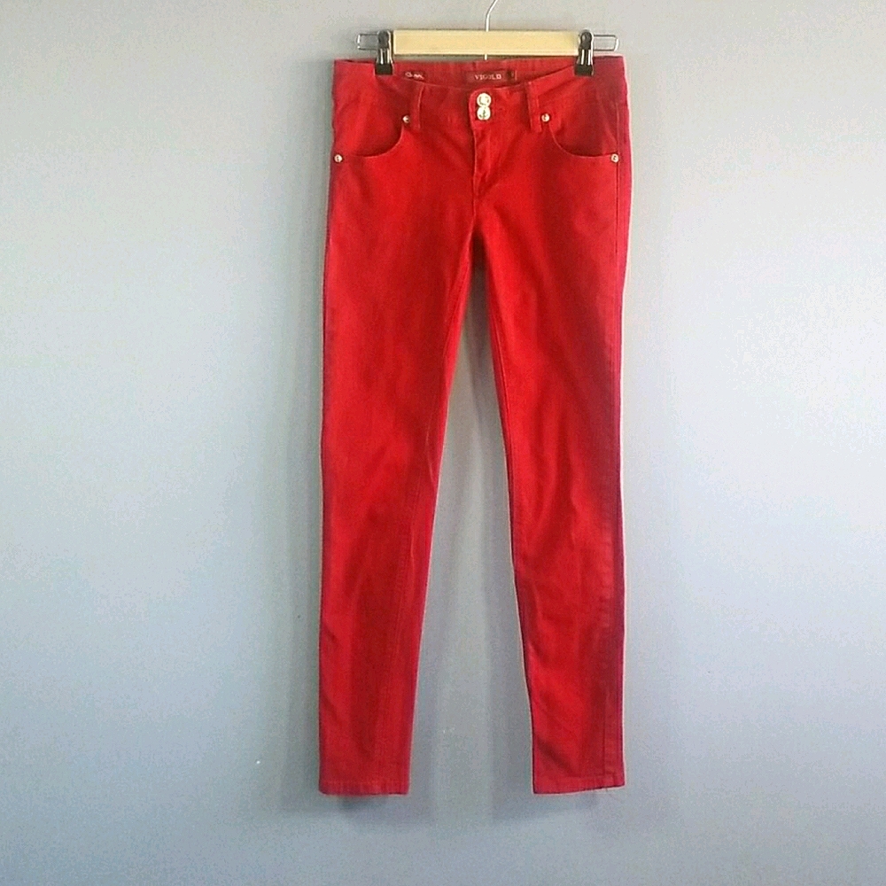 Vigold Jean's red skinny so cute
